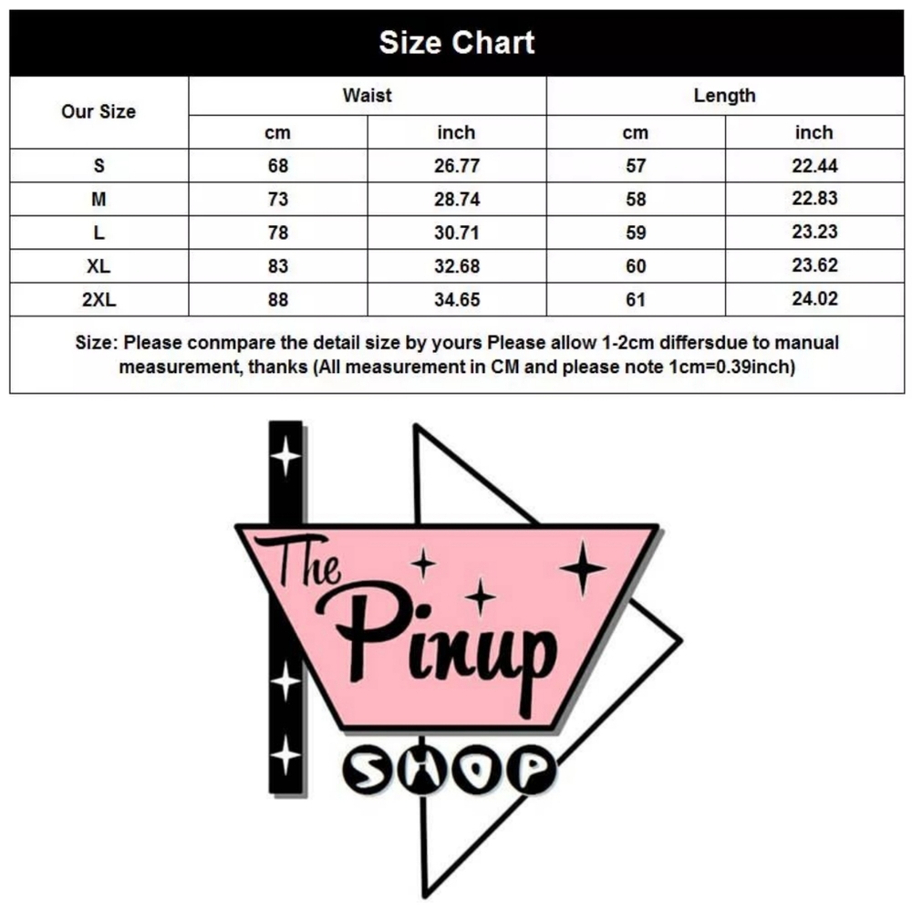 Pin Up Plaid Tartan Flared Swing Skirt - Picture 6 of 7